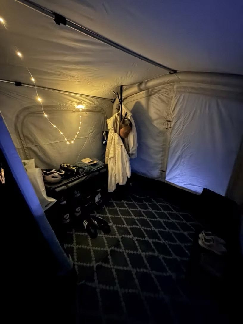 Customer photo review of Guirlande solaire d’extérieur – Créez une ambiance magique instantanée