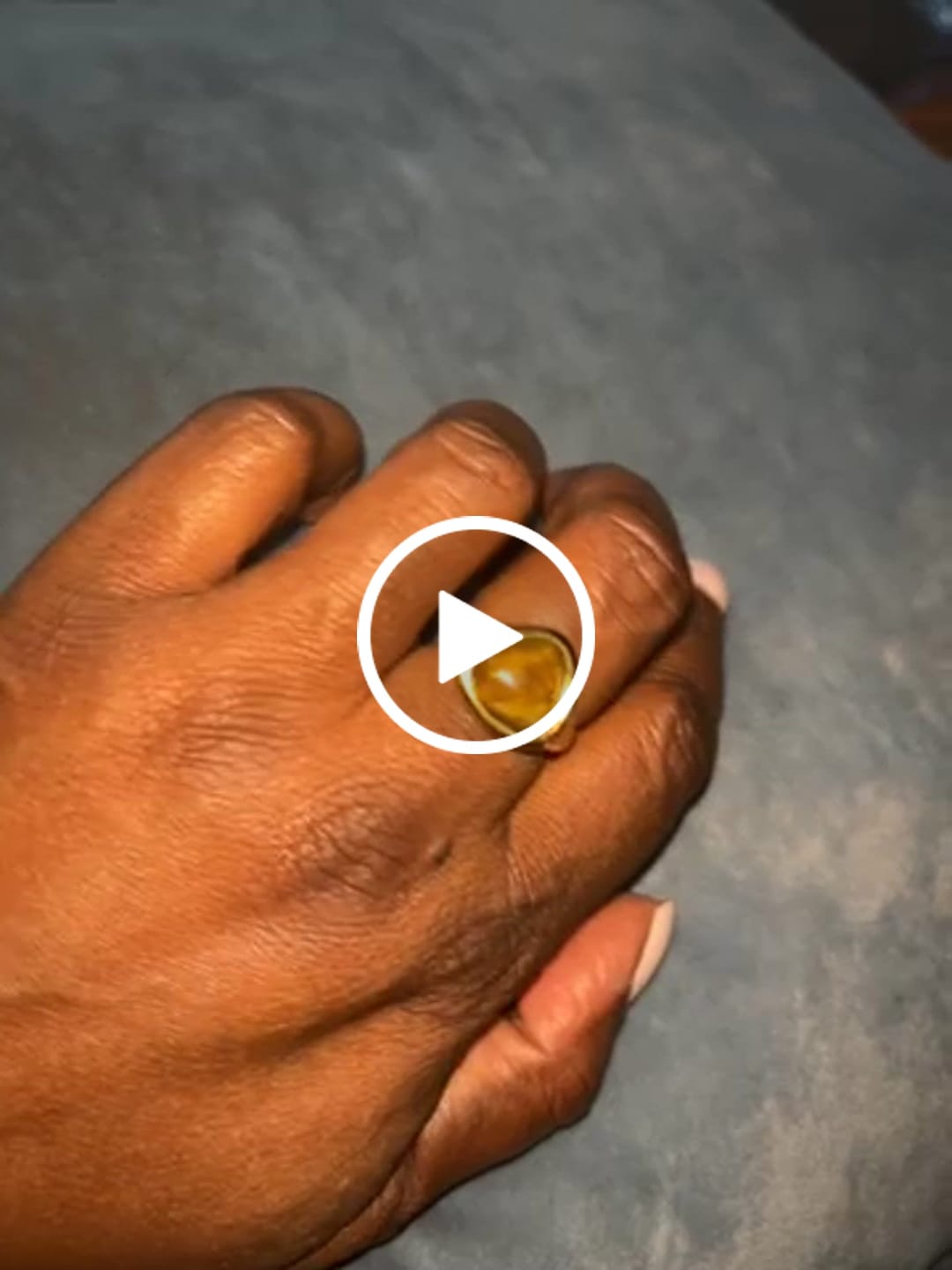 Customer video review of Alaula Gemstone Bold Ring