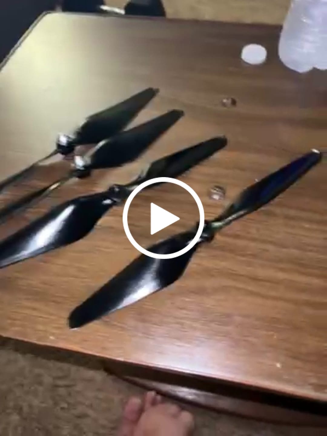 Customer video review of DJI Phantom 1-3 Upgrade Propellers - MR PH 9.4x5 Set x4 Black