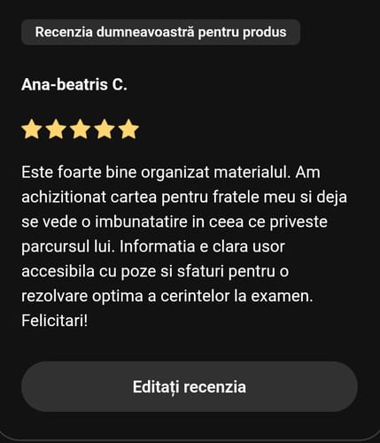 Recenzie cu fotografie de la un client despre Carte Istorie Bacalaureat Bacademia - Ediția II
