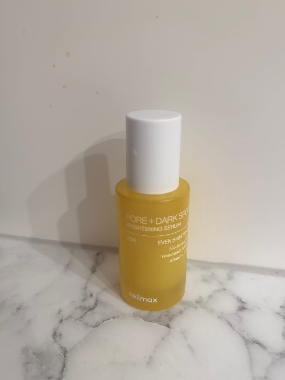 Customer photo review of Serums ādas toņa un reljefa izlīdzināšanai Celimax Pore+Dark Spot Brightening Serum