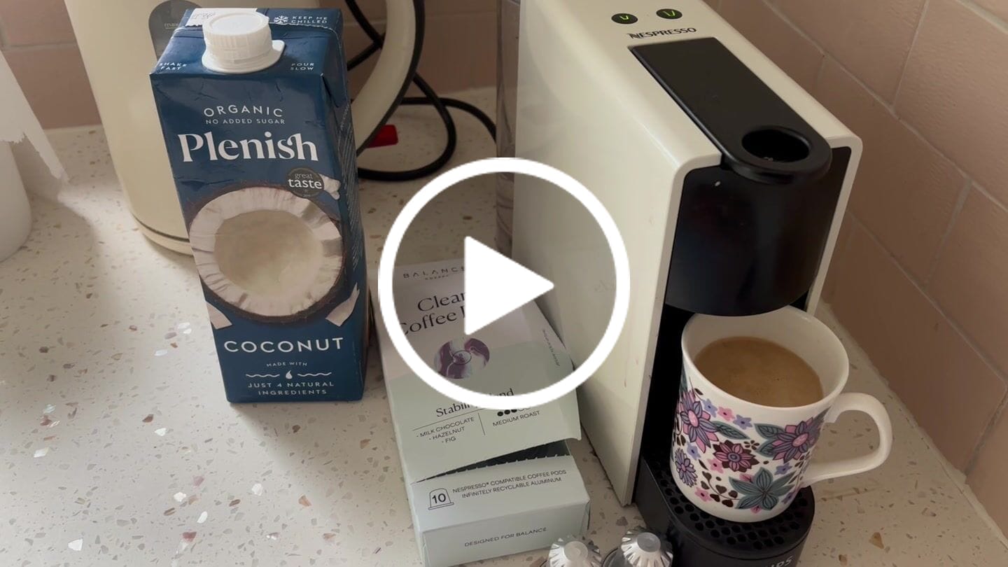 Customer video review of Clean Coffee Pods
