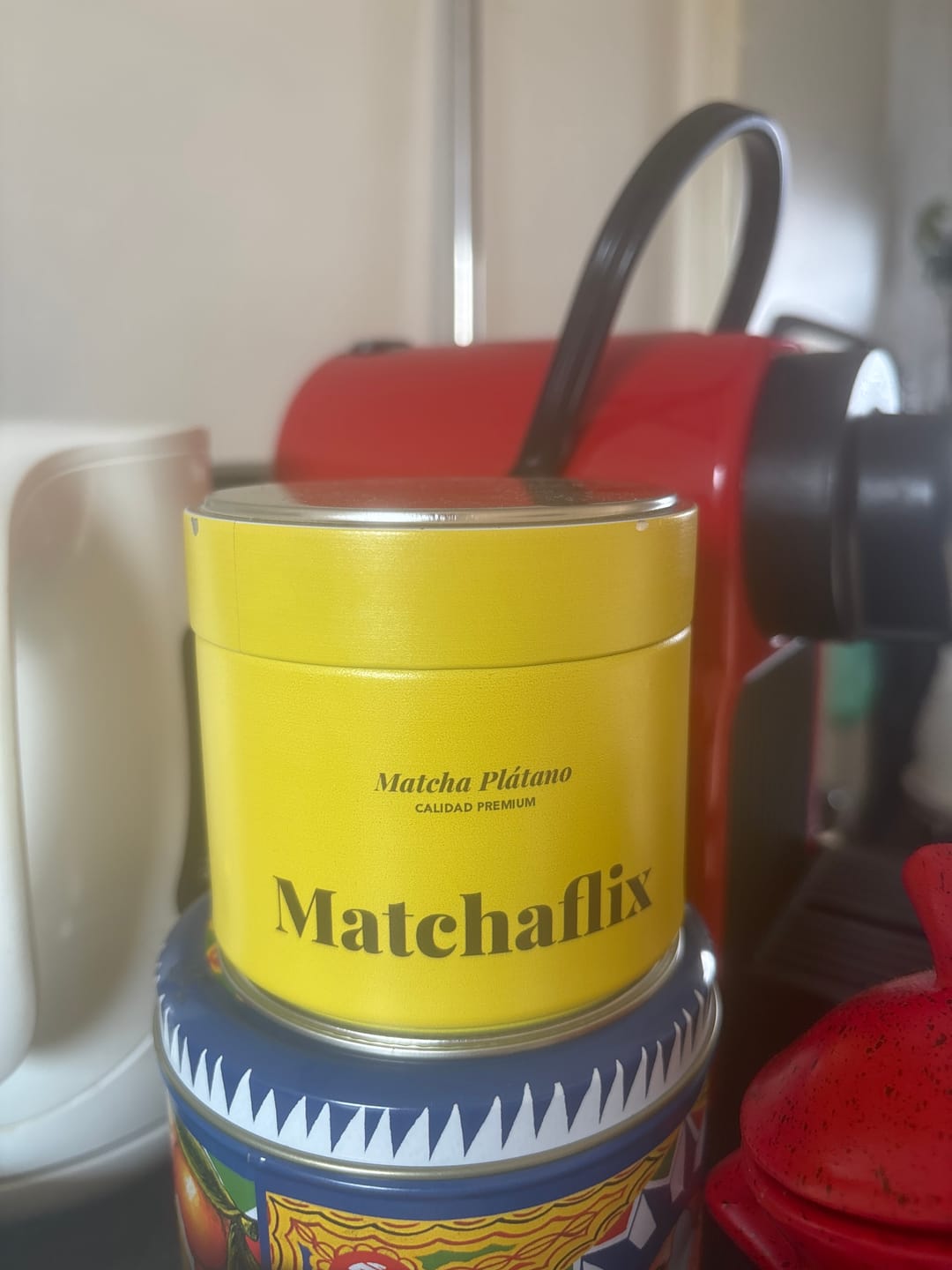 Customer photo review of Té Matcha Premium Plátano