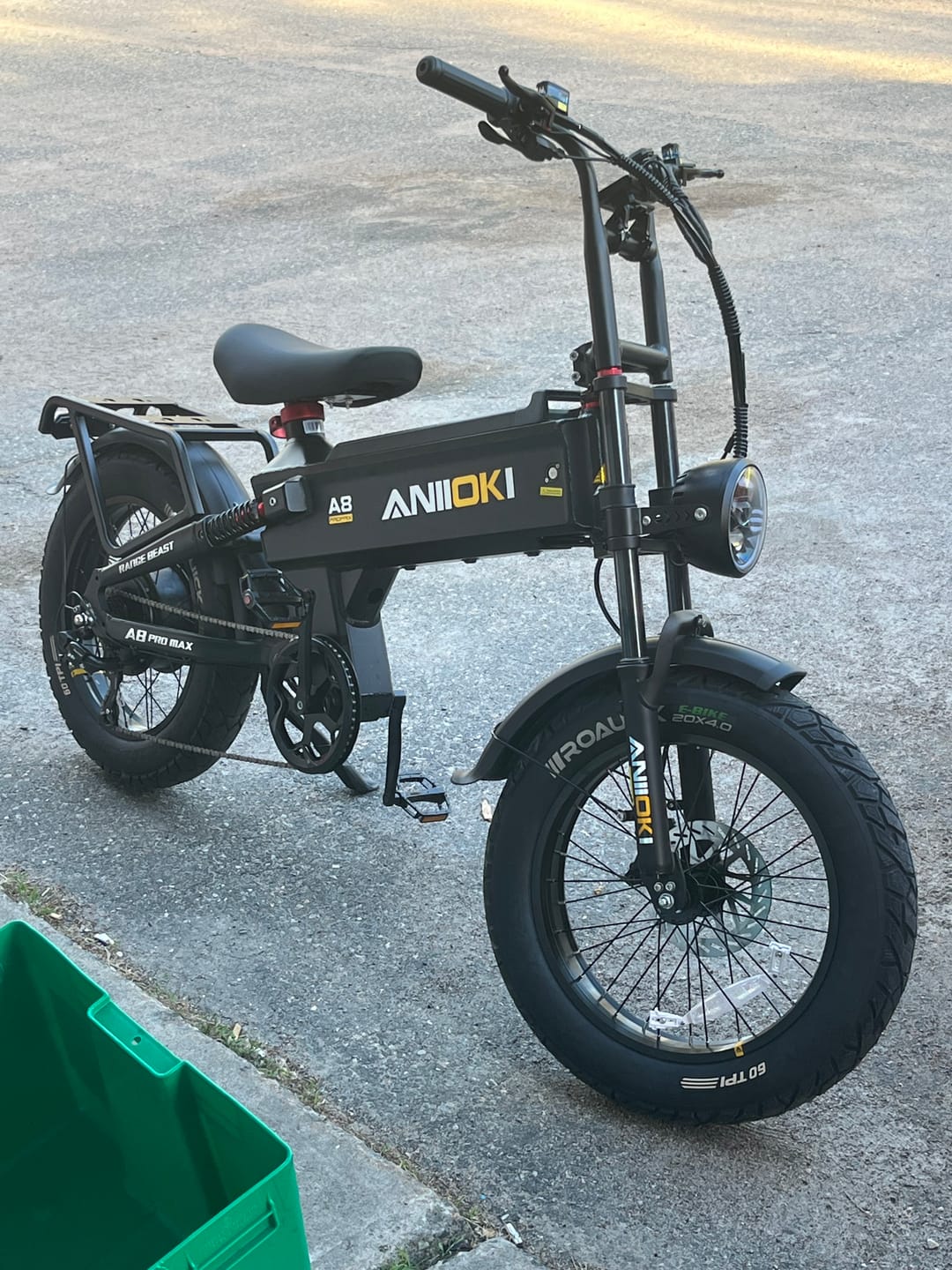 Customer photo review of A8 Pro Max 52v eBike