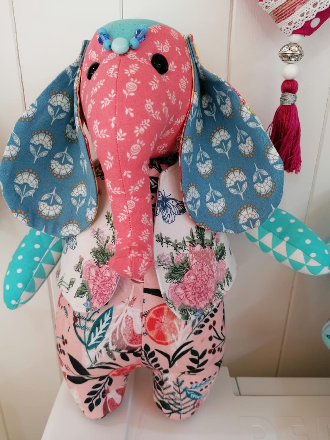 Customer photo review of Cuddle Elephant PDF Pattern