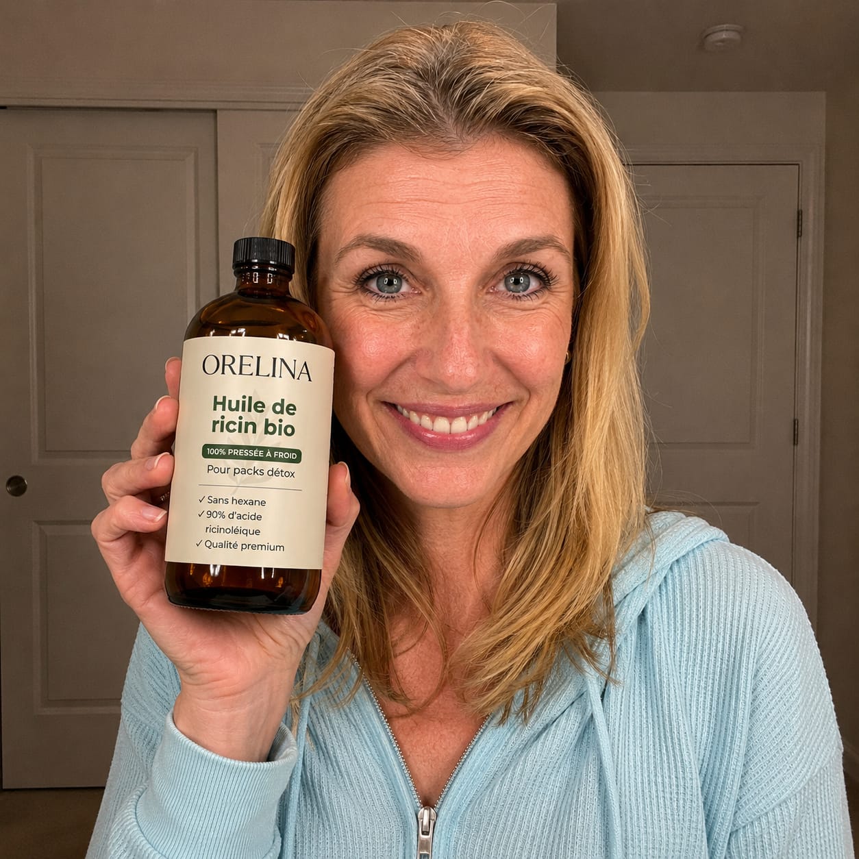 Customer photo review of ORELINA PACK DETOX A HUILE DE RICIN