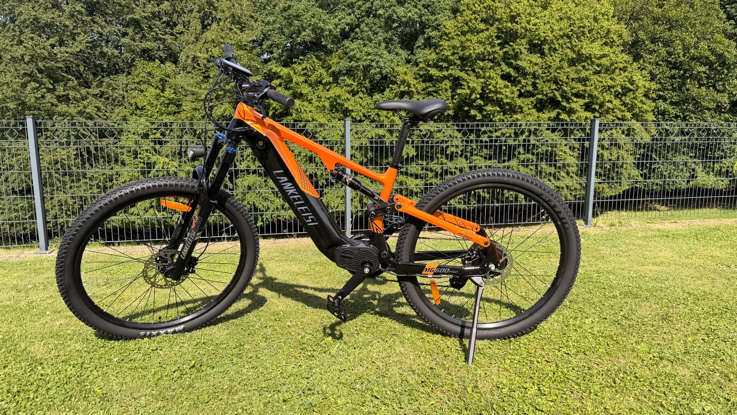 Customer photo review of Lankeleisi MG600 Pro 250W 29" Trails E-Mountain Bike 960Wh Full Suspension EMTB with Switchable Sensor 48V 20Ah Battery
