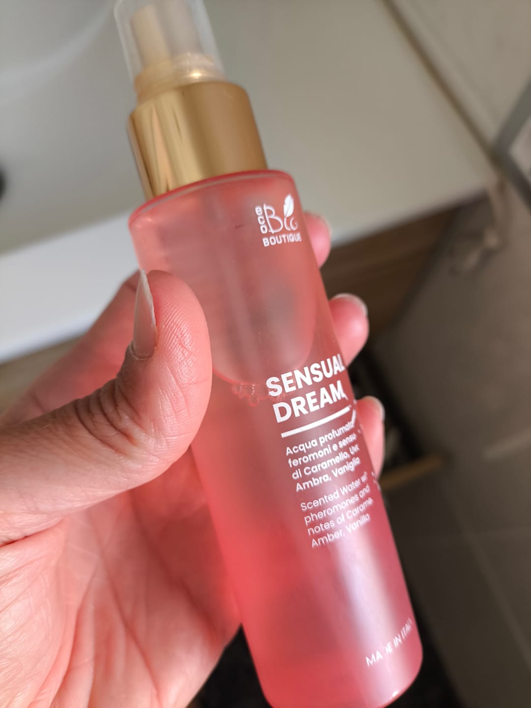 Customer photo review of Sensual Dream - Agua Perfumada