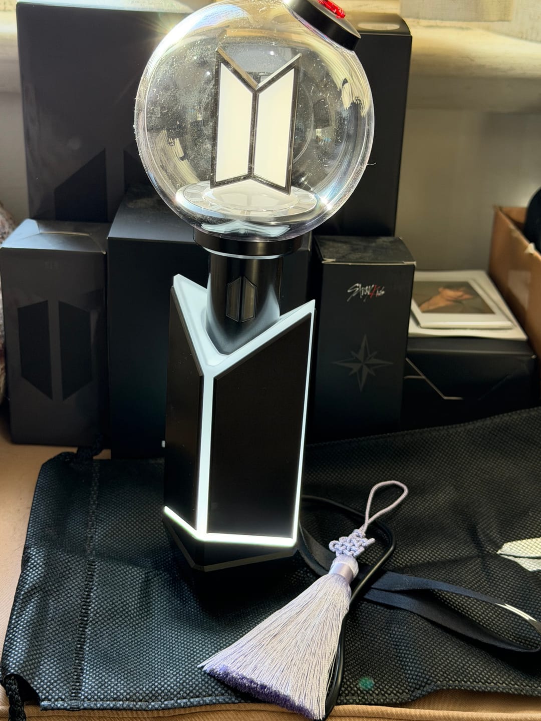 Customer photo review of BTS ARIRANG CONCERT FAN-LOOK TASSEL NORIGAE