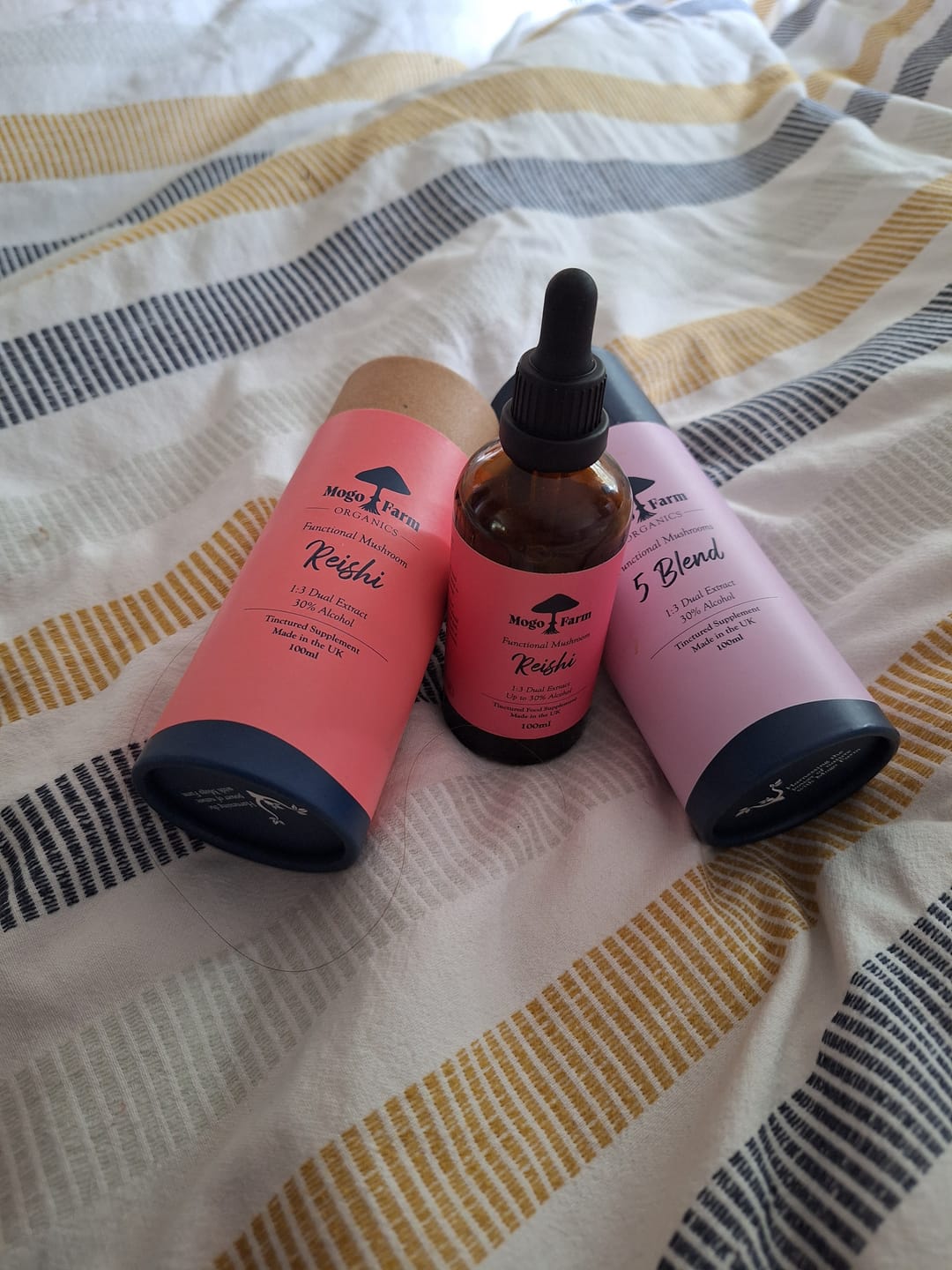 Customer photo review of Shiitake Mushroom Tincture