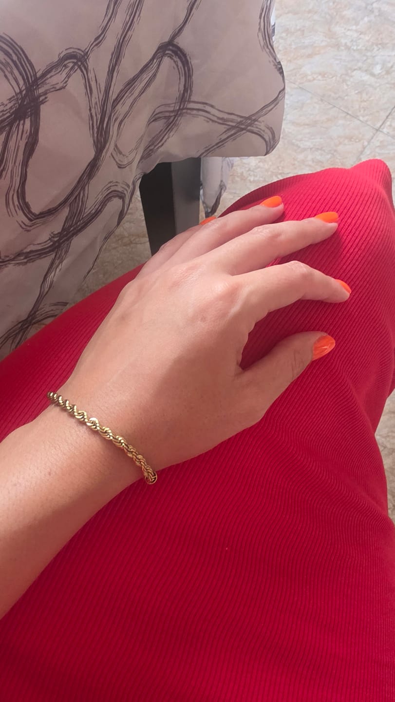 Customer photo review of Rope Bracelet