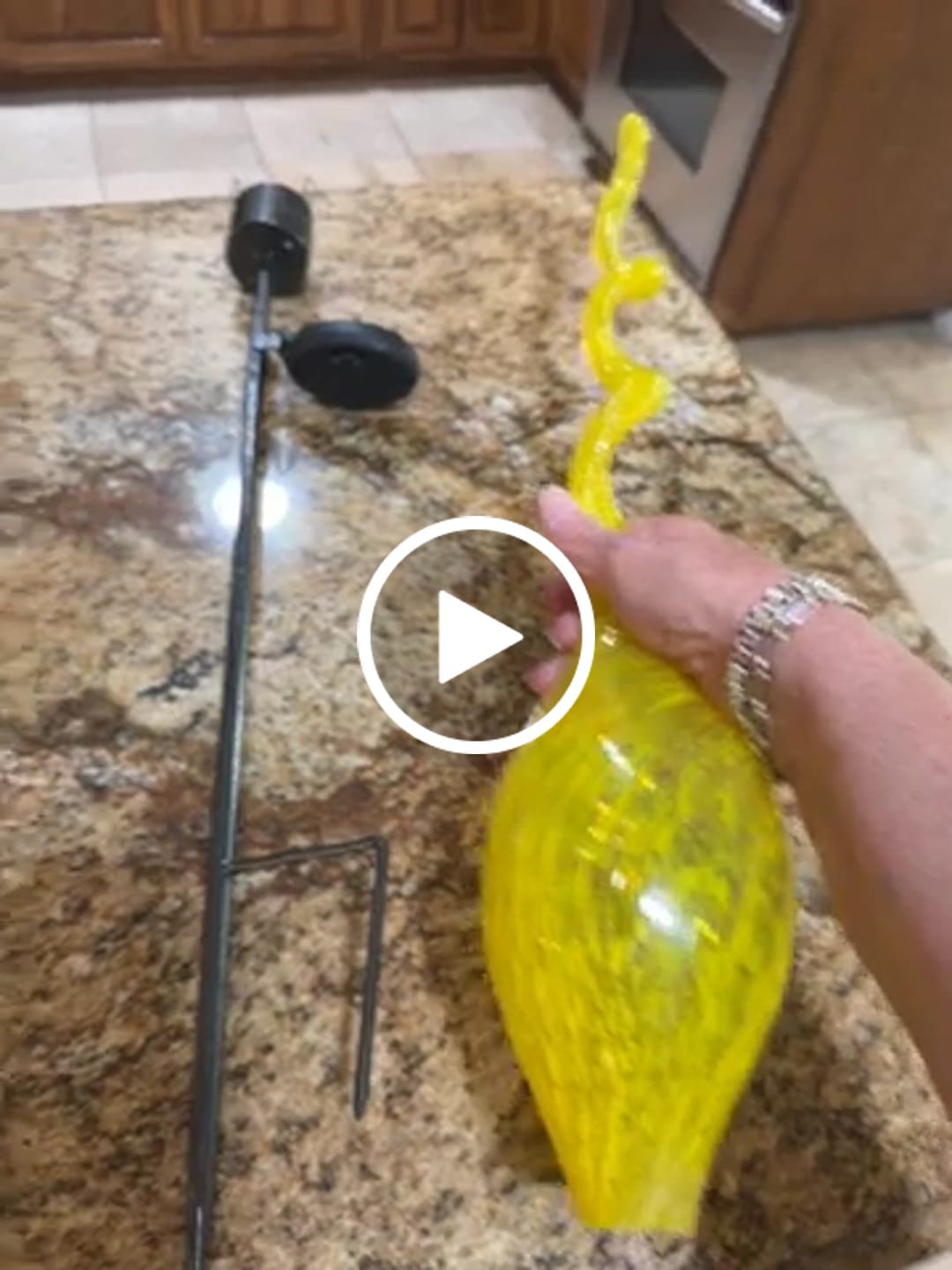 Customer video review of Replacement Solar Stand
