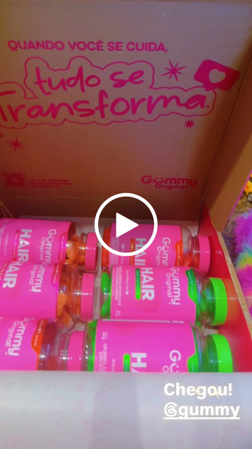 Customer video review of 6 Gummy® Hair - 180g