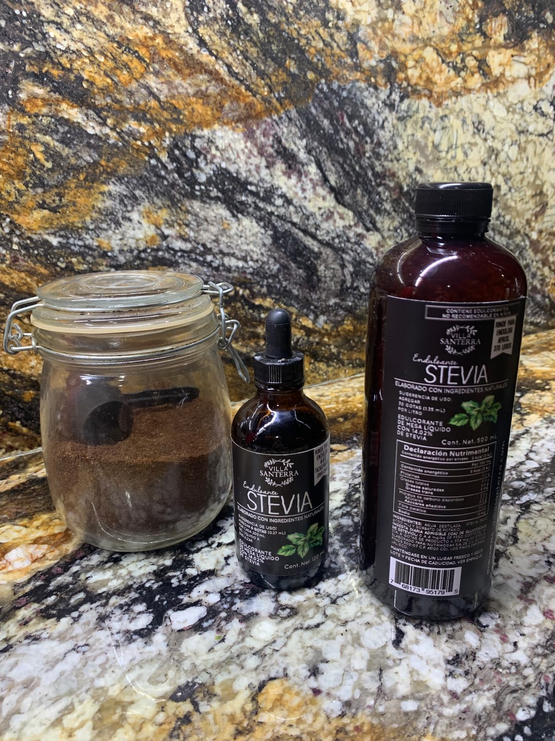 Customer photo review of Stevia Líquida Villa Santerra 500 ML Para Food Service