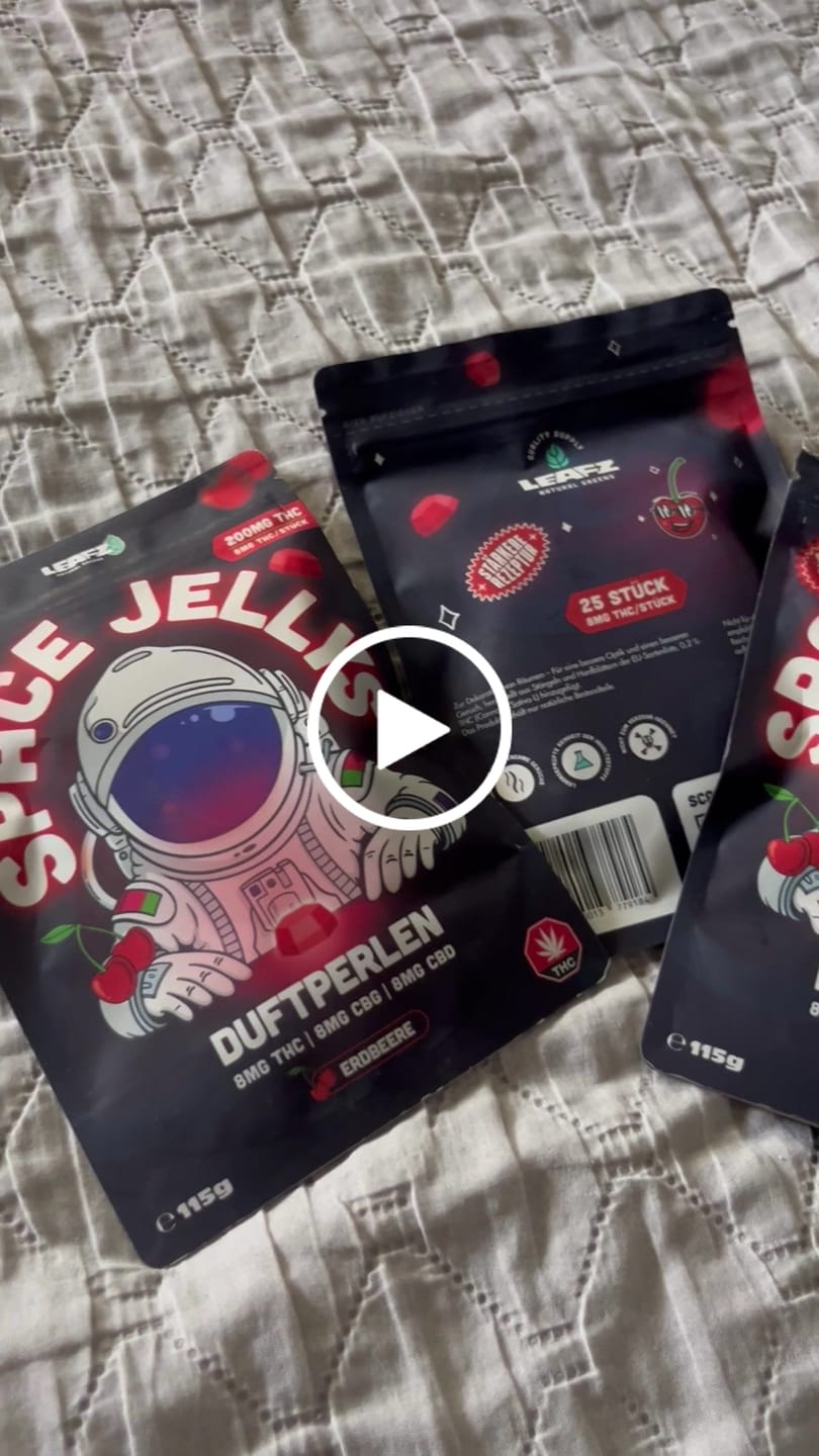 Customer video review of THC Spacejellies 2.0 Vollspektrum