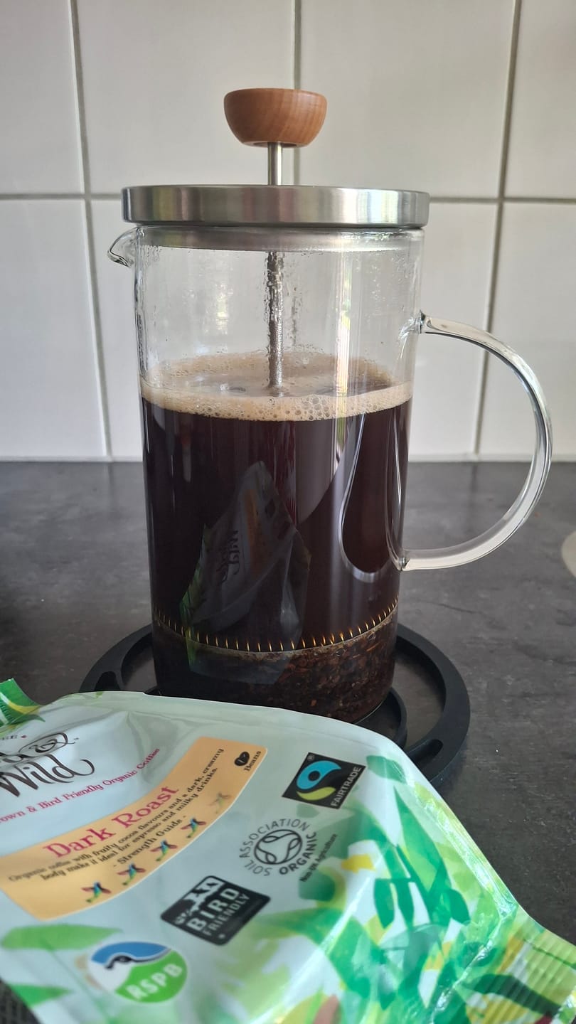 Customer photo review of Medium Roast Coffee, Beans or Ground - Case 6x200g