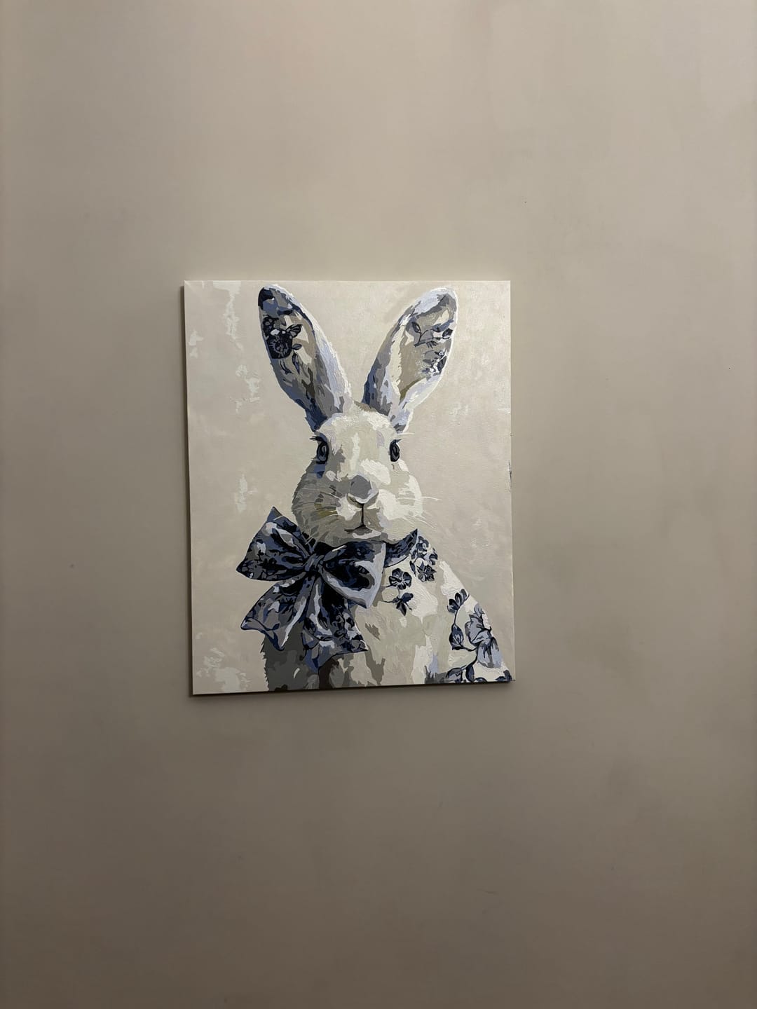 Customer photo review of Waiting Labrador | Paint by Number