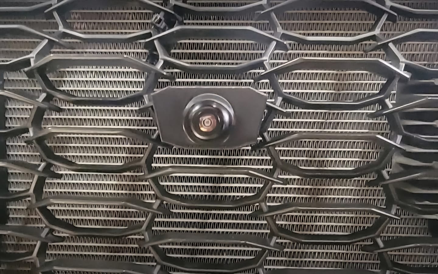 Customer photo review of EZ-Cam grille mount