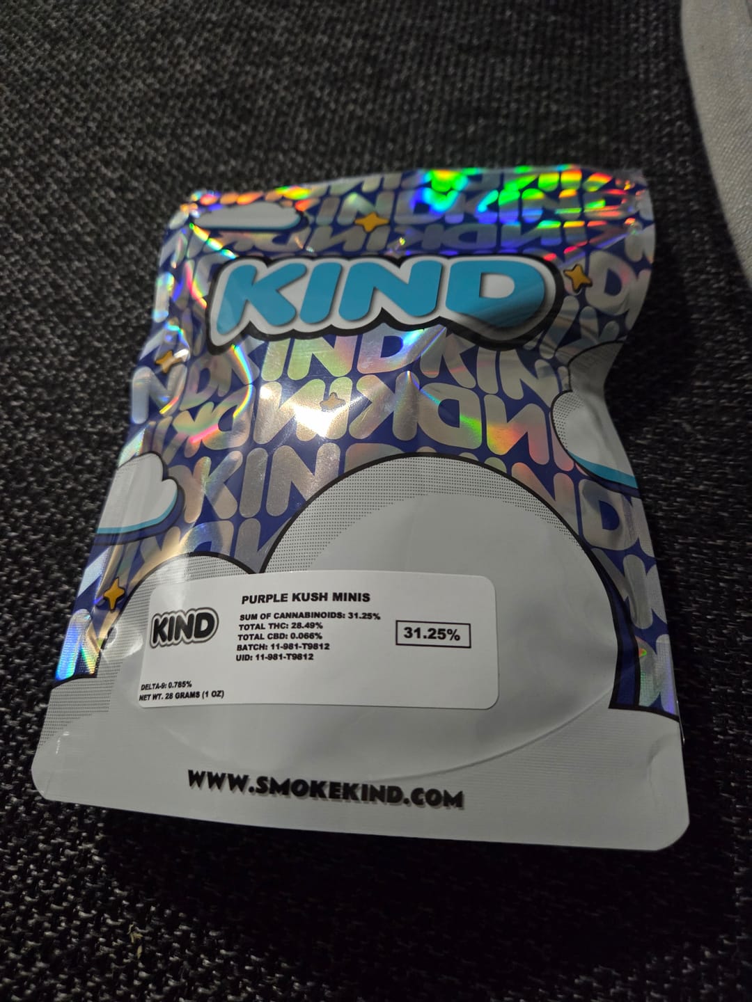 Customer photo review of Purple Kush - Minis - 28 Grams - Indica