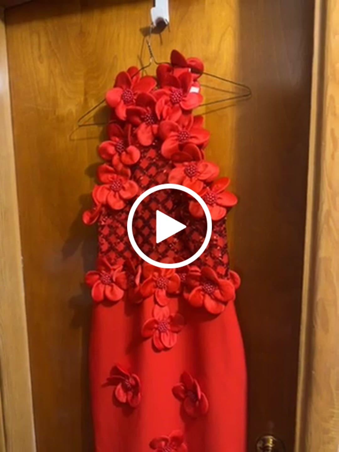 Customer video review of Rose 3D Dress