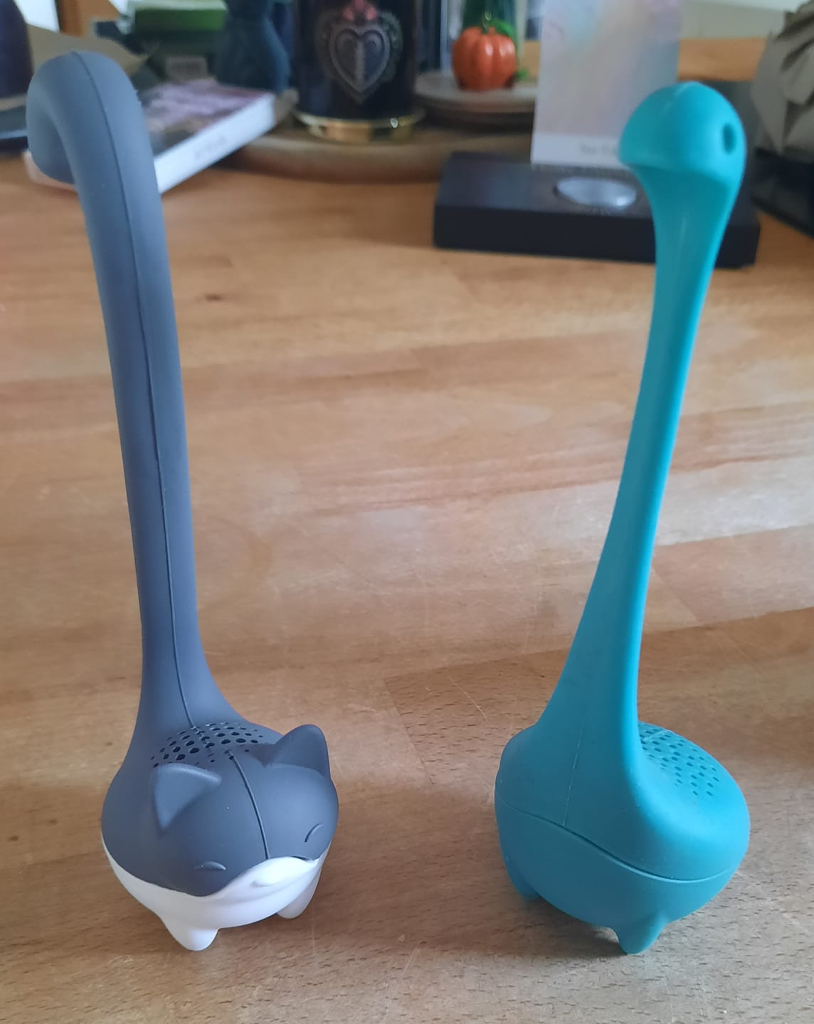 Customer photo review of Louie – Katzen Tee-Ei mit geschwungenem Schwanz für lose Teemischungen