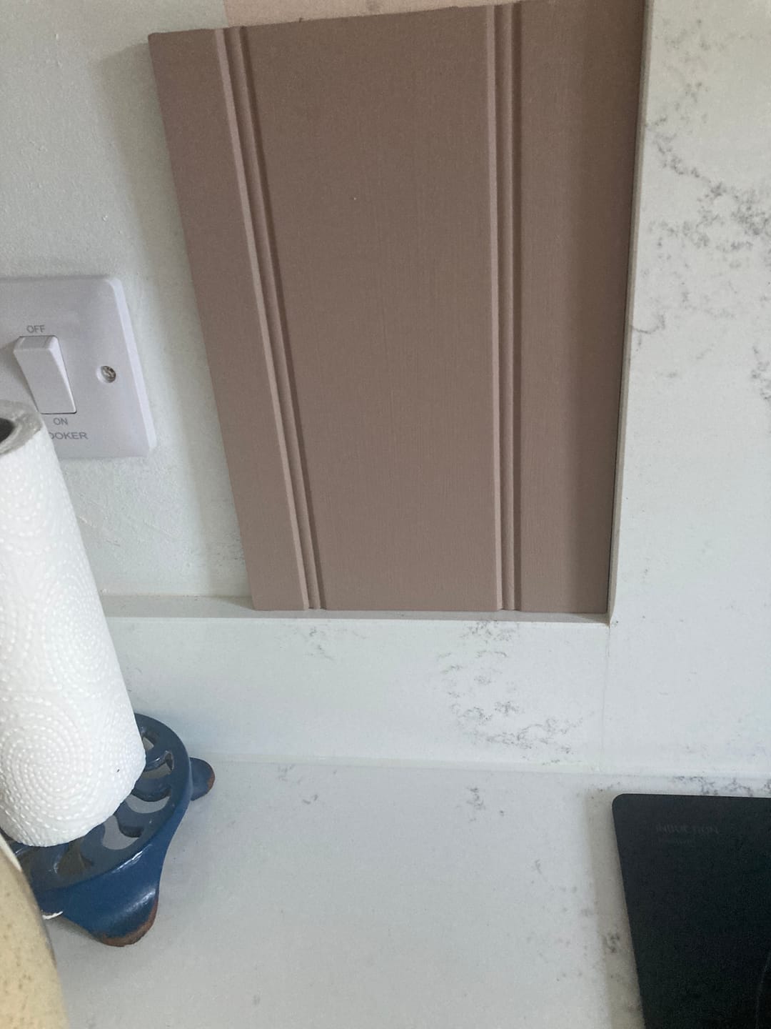 Customer photo review of Legacy Beaded Tongue & Groove MDF Sample