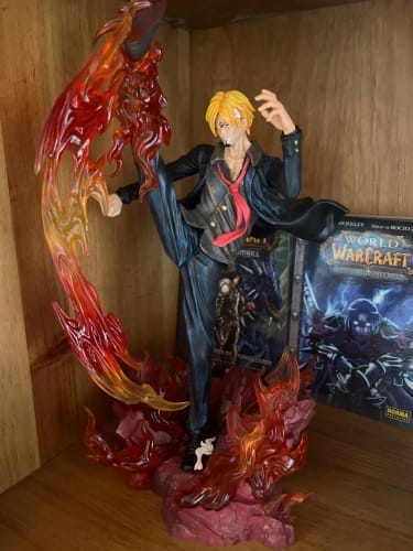 Customer photo review of Figurine Sanji " Fire Kick " | One Piece