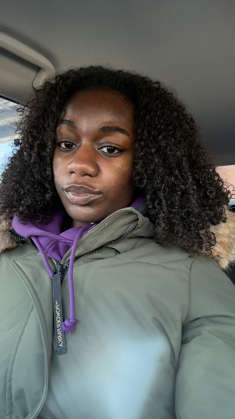 Customer photo review of BABY CURLY™ - 1b Raw Hair - PREORDER SHIPS JULY 15TH