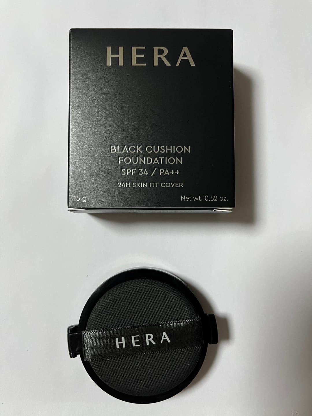 Customer photo review of ブラック クッション ファンデーション （リフィル)