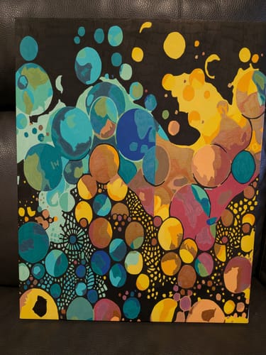 Customer photo review of Abstract Patterns I