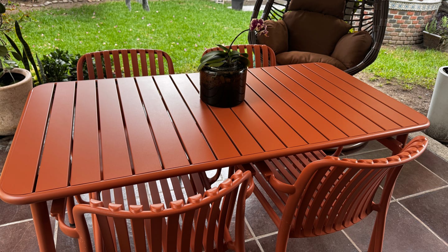 Customer photo review of Silla de Exterior Menorca