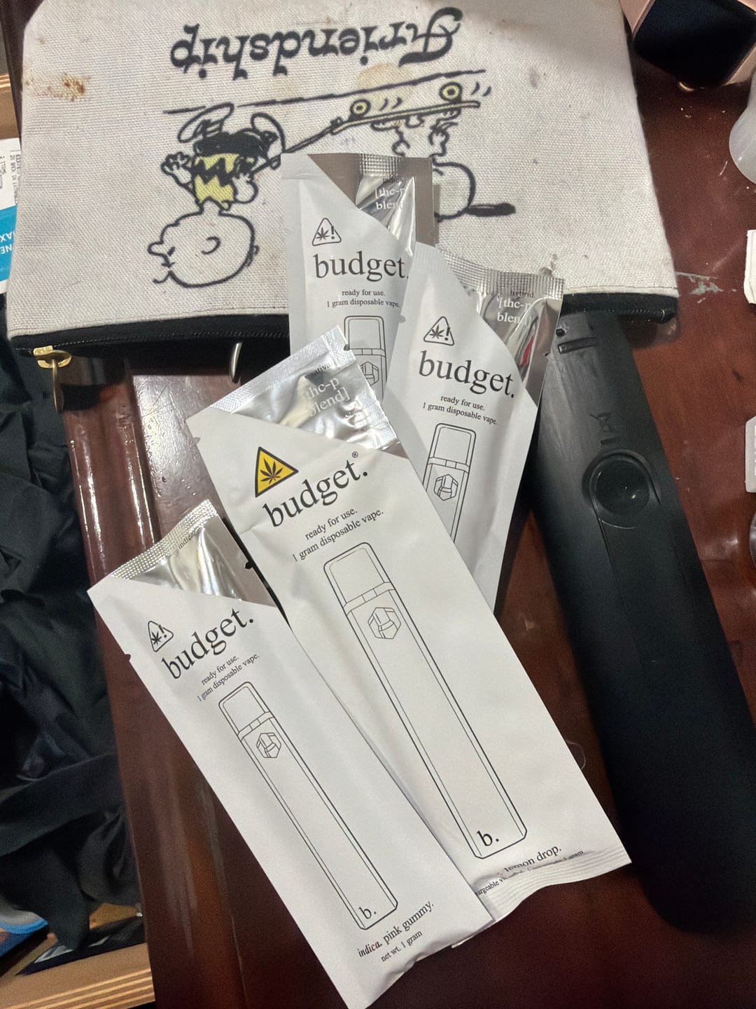 Customer photo review of 3pc Flavor Pack of 1 Gram THC-P Blend Vape Pen