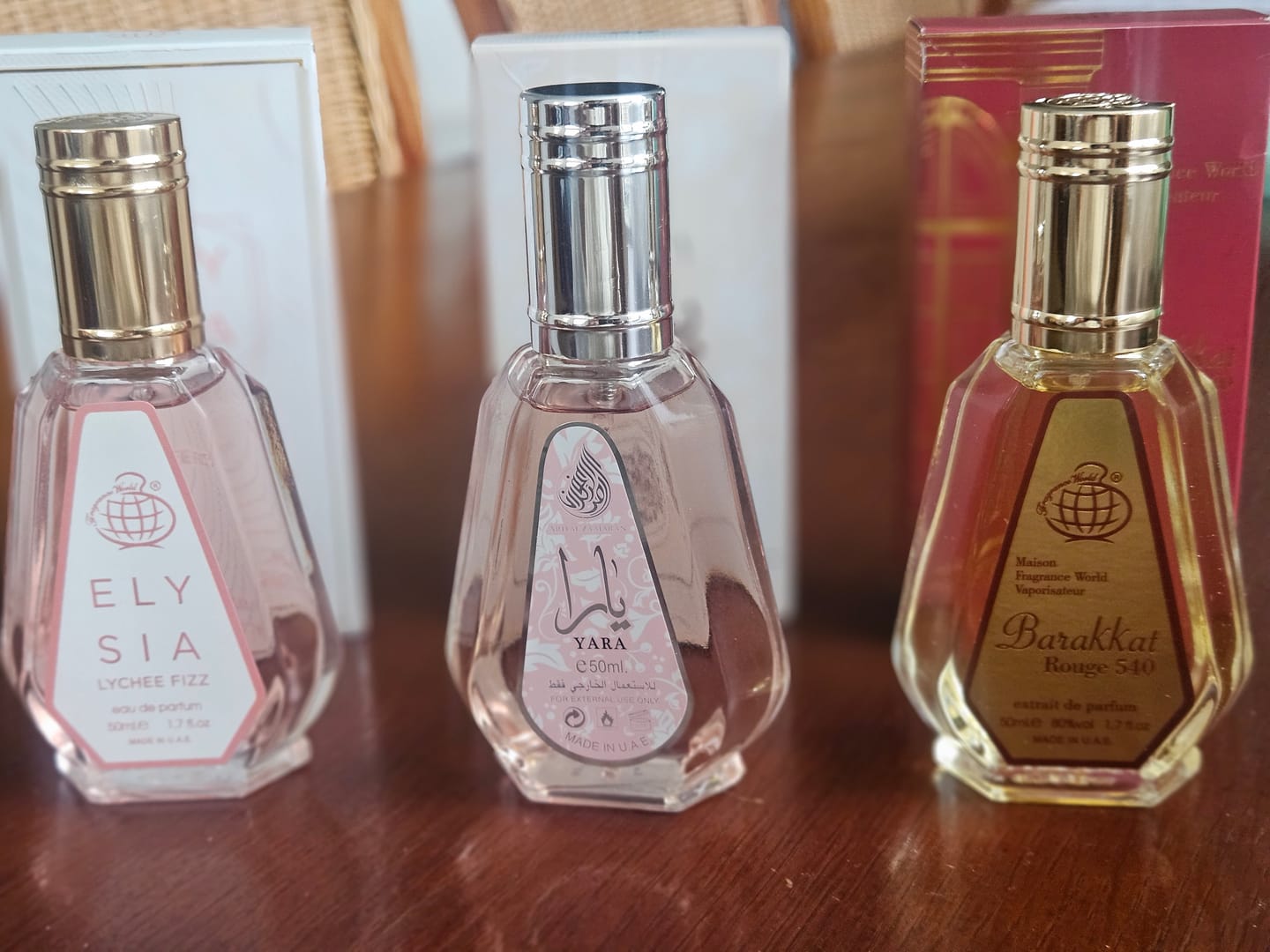 Customer photo review of Barakkat Rouge 540 Extrait edp 50ml