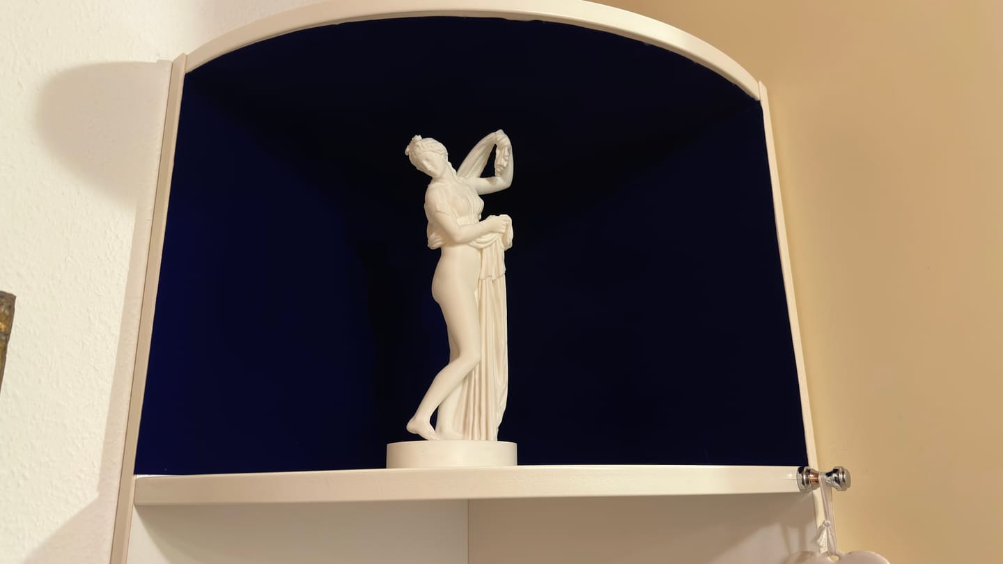 Customer photo review of Venere Callipigia Statua stampata in 3D
