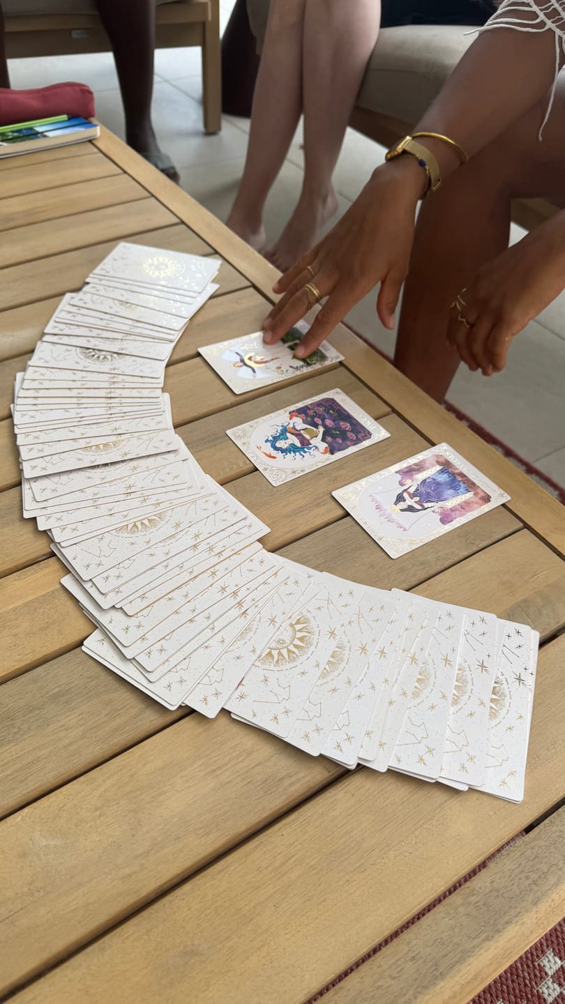 Customer photo review of Lightworker Tarot