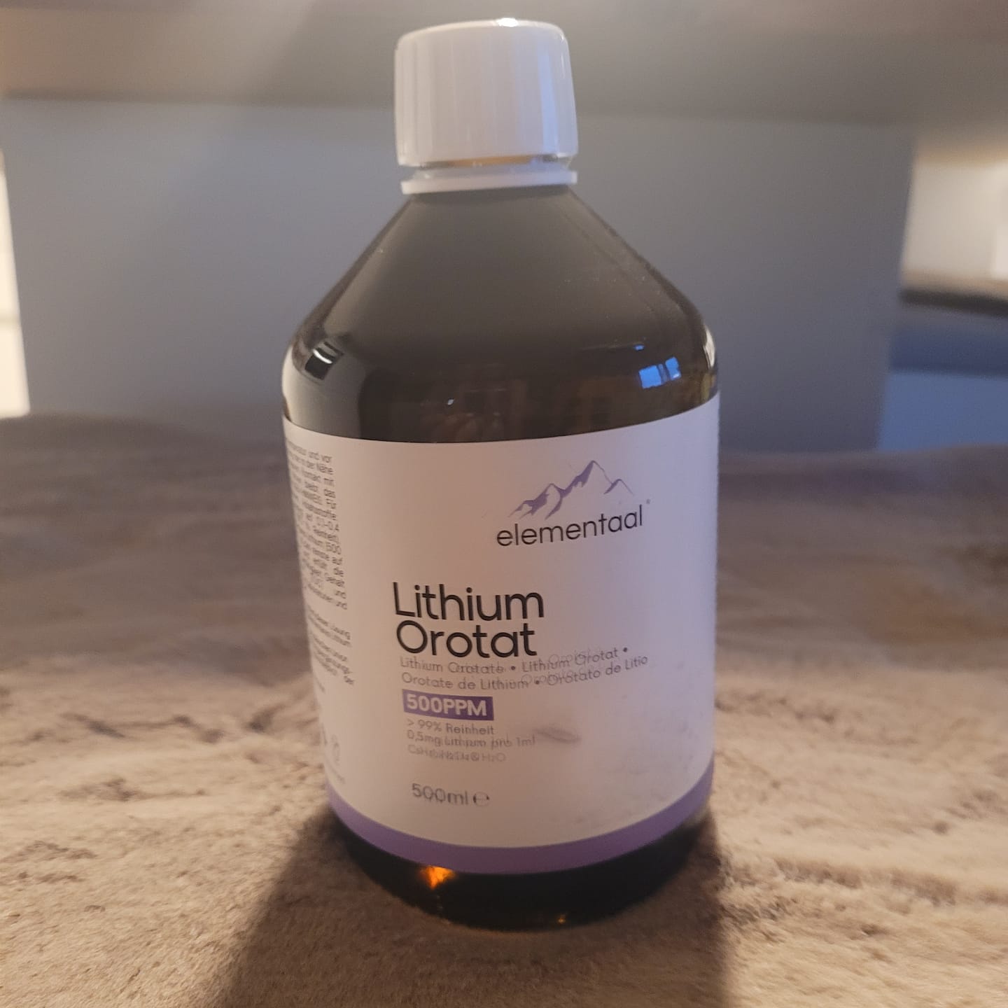 Customer photo review of Elementaal® Lithium Orotat | inkl. Dosierspritze, Messbecher & Pipette