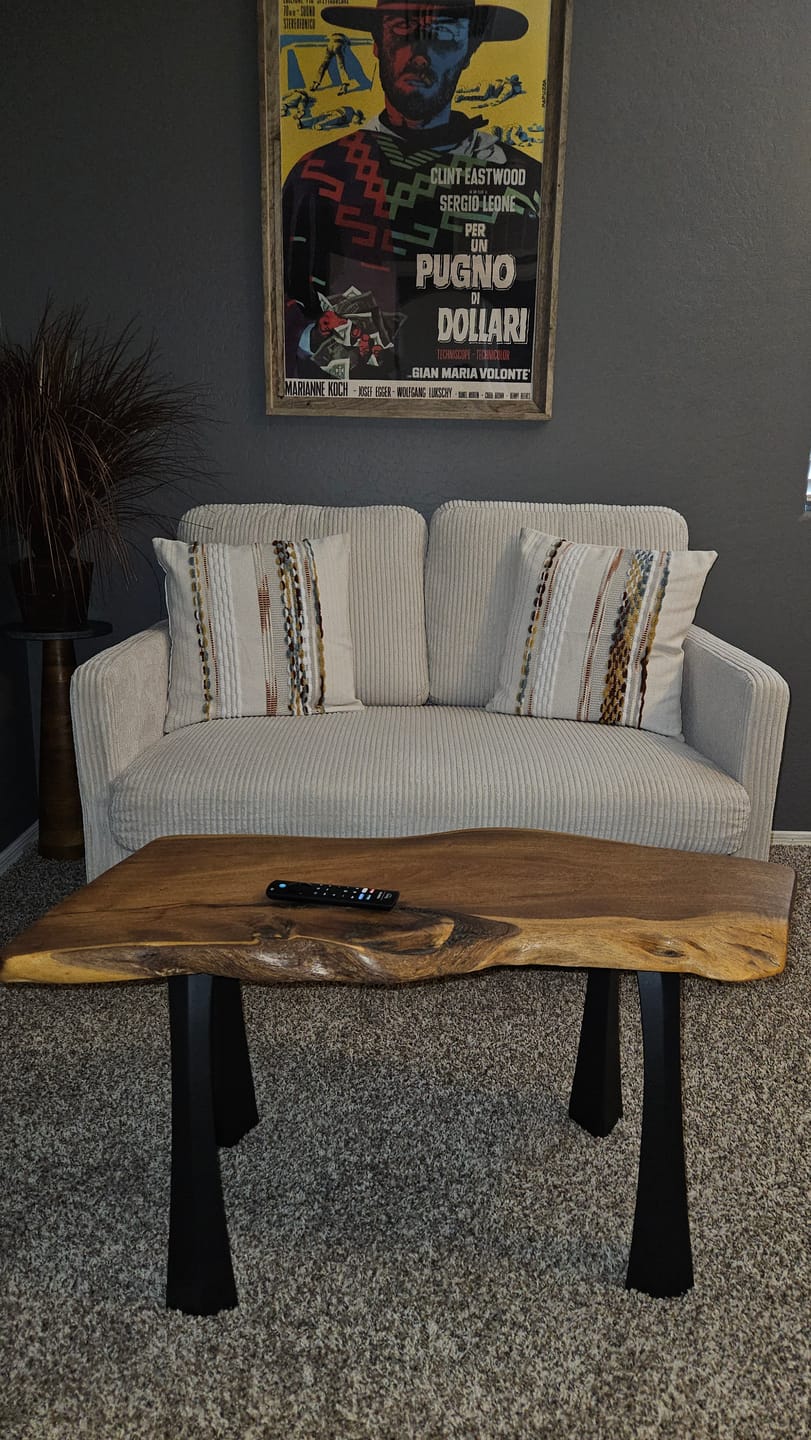 Customer photo review of Bench Legs 116 Nura 16.2" H Minimalist Modern Style