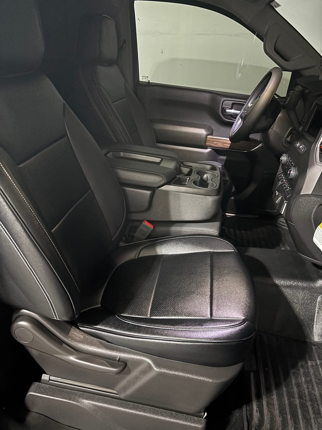 Customer photo review of 2019+ Chevrolet Silverado Premium Custom Leather Seat Covers