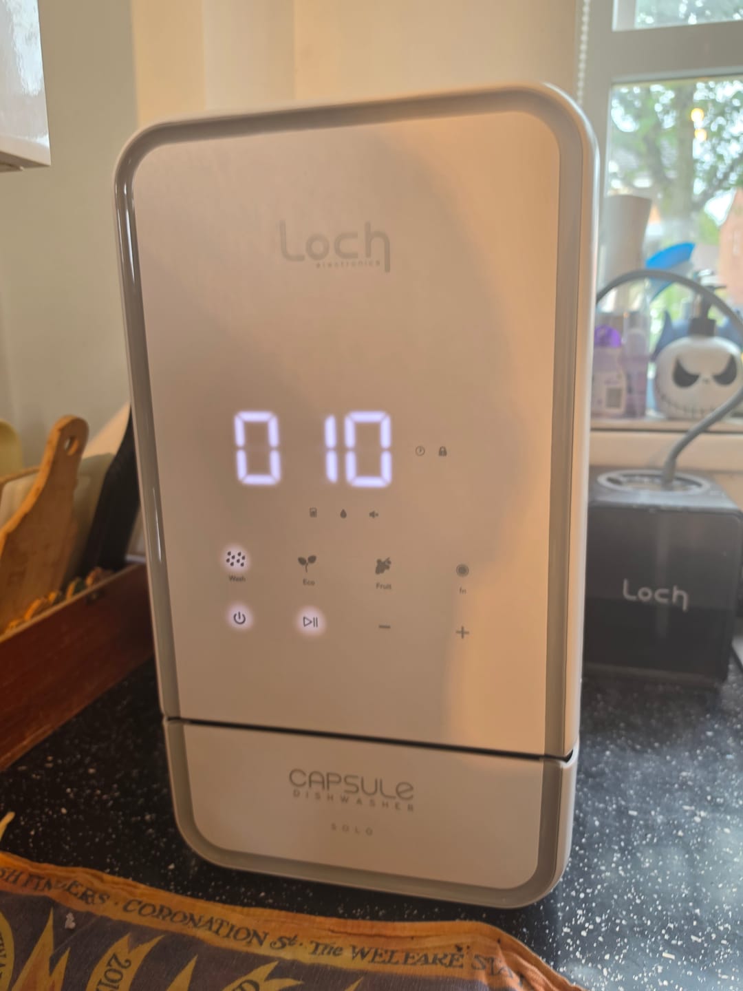 Customer photo review of Capsule Solo Dishwasher