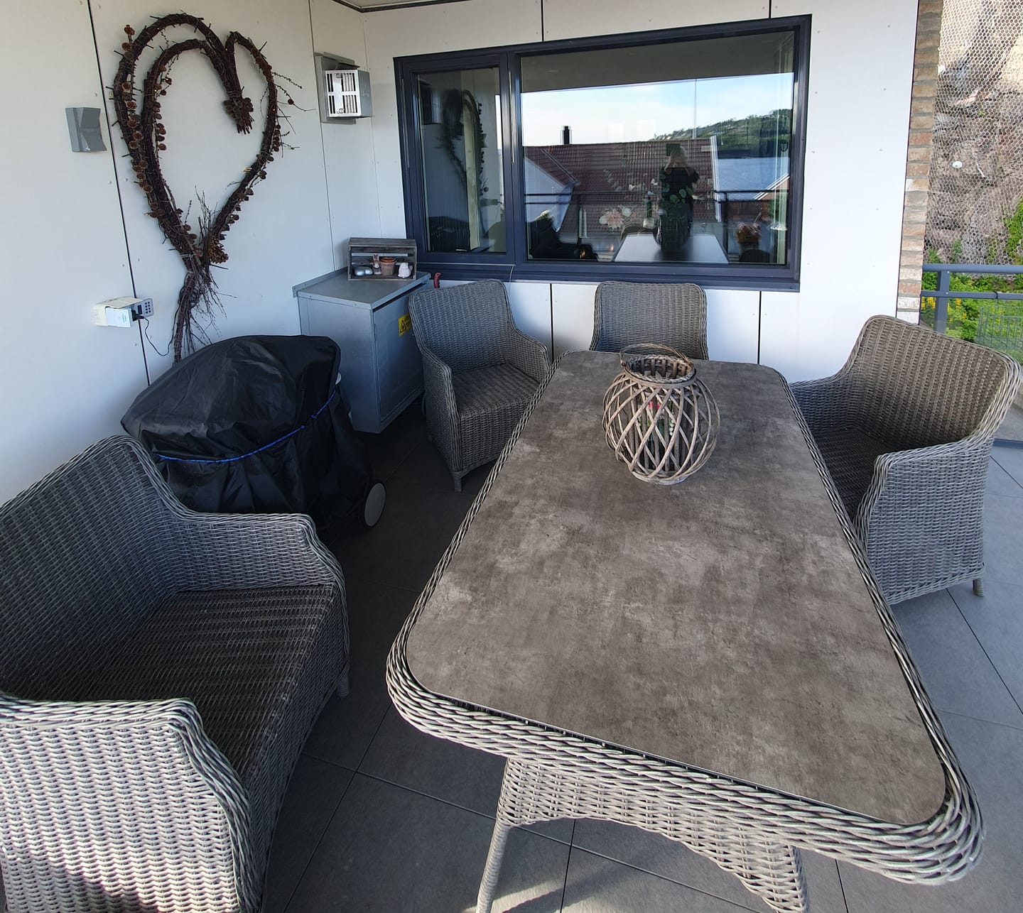 Customer photo review of Premium Limewash antrasitt kontaktplast