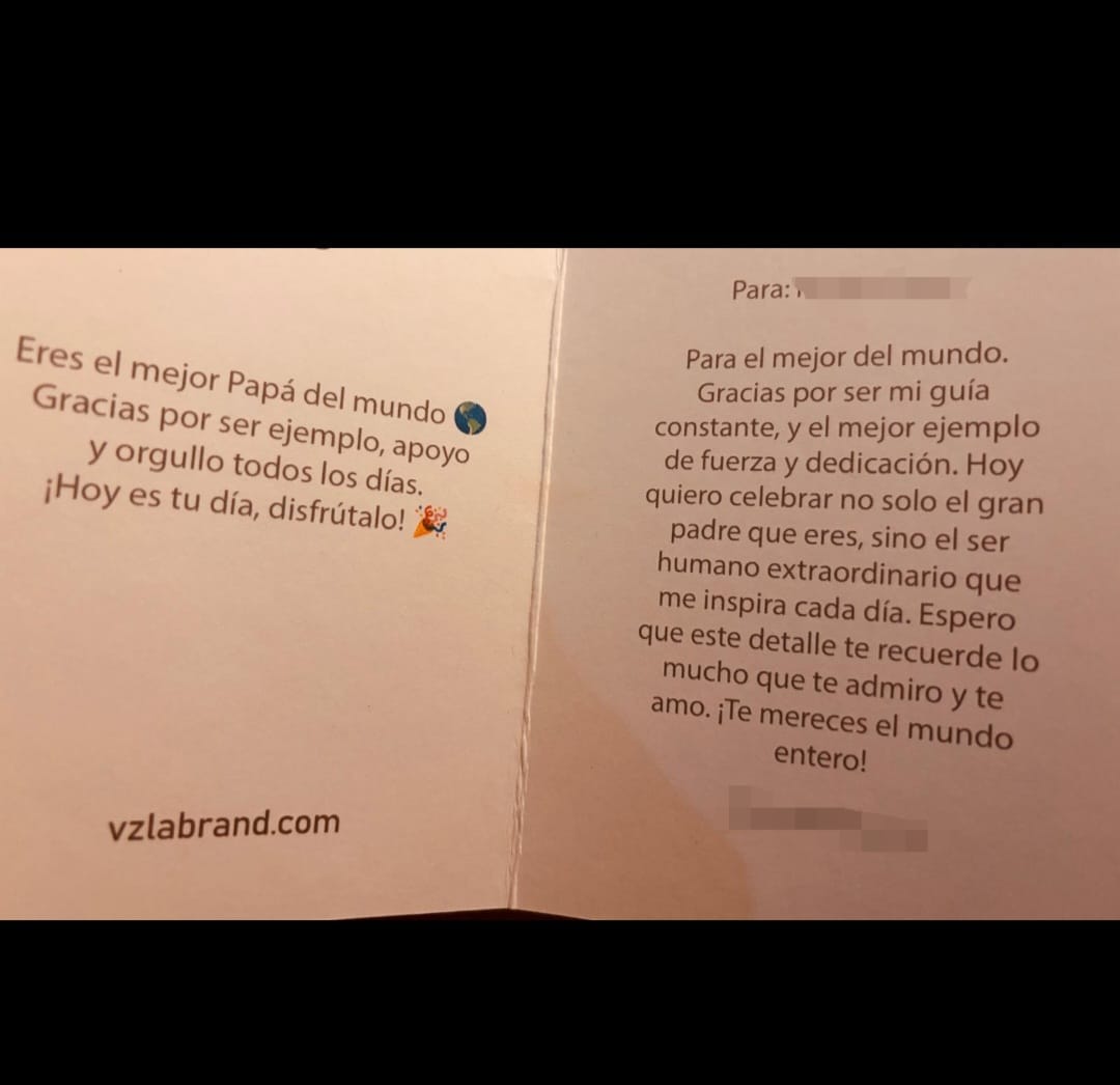 Customer photo review of Enviar como regalo