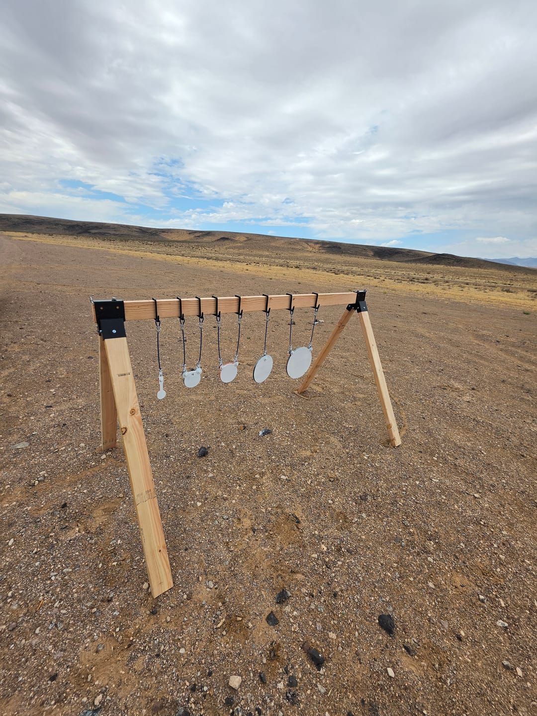 Customer photo review of 2X4 Target Stand Brackets