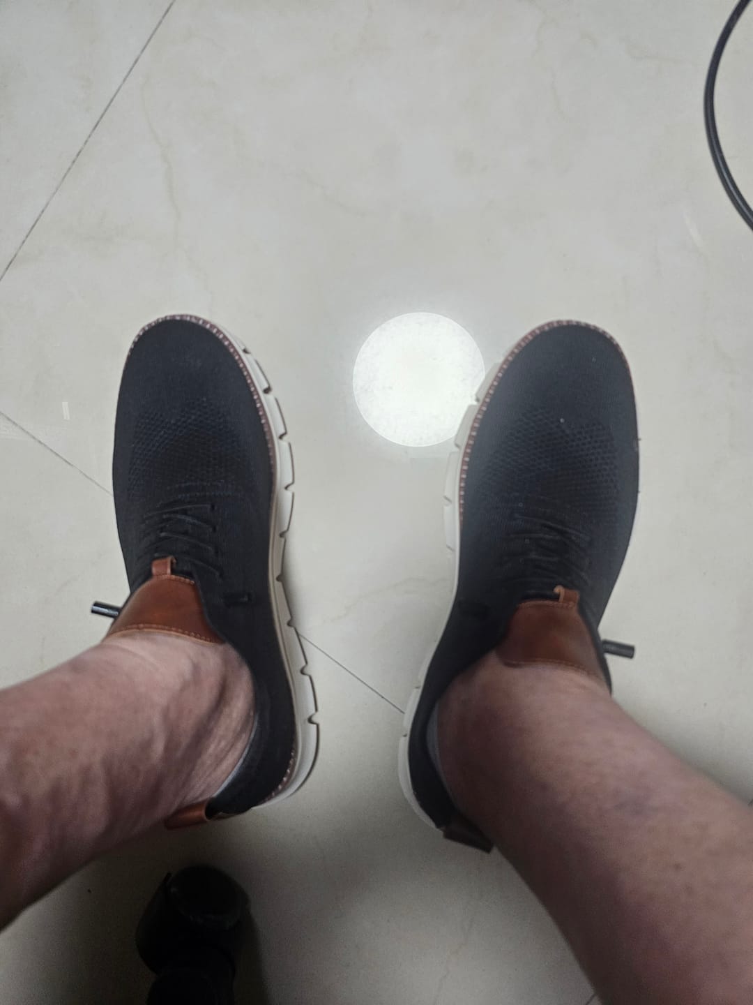 Customer photo review of Ultra Comfy - Healthy and Supportive Walking Shoes