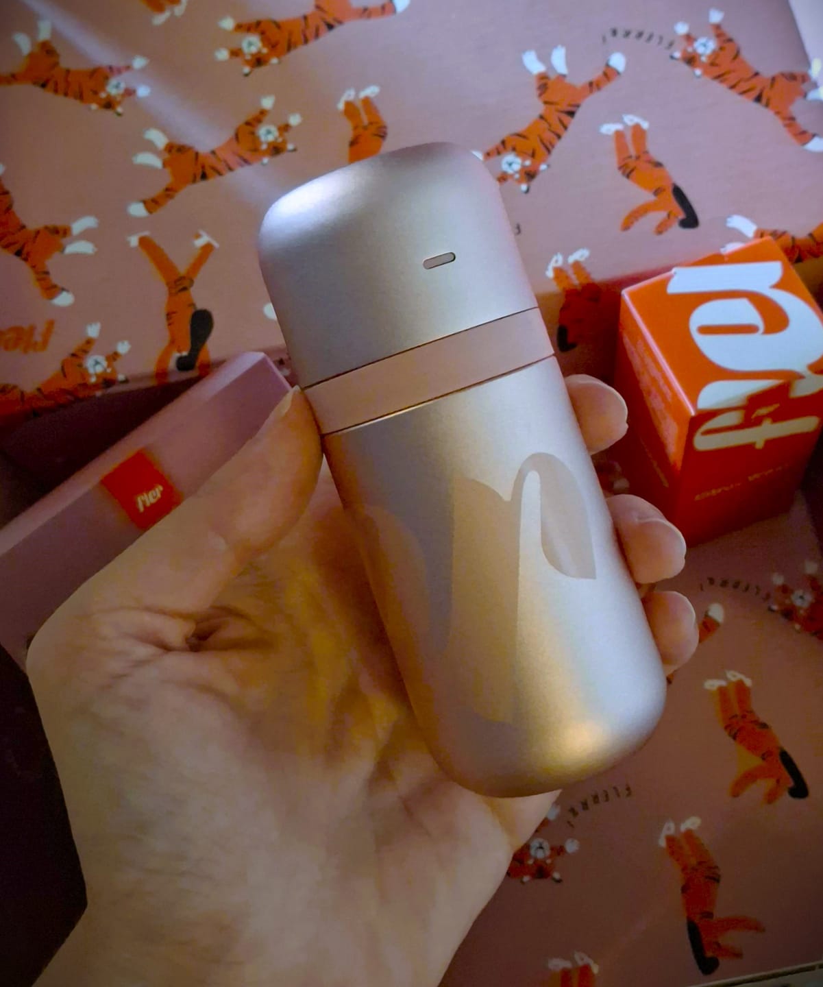 Customer photo review of Refillable Roll-on Deodorant Starter Set