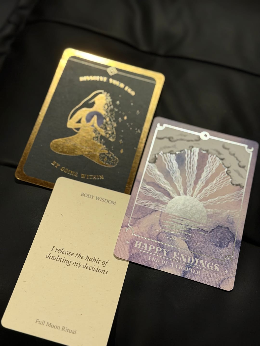 Customer photo review of Cosmic Guidance Oracle Deck