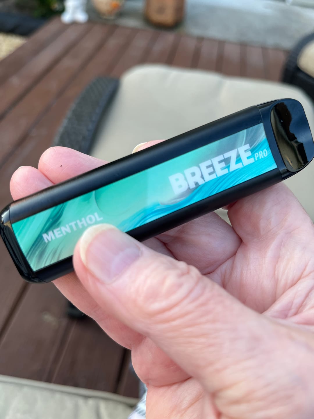 Customer photo review of Breeze Pro Disposable Vape