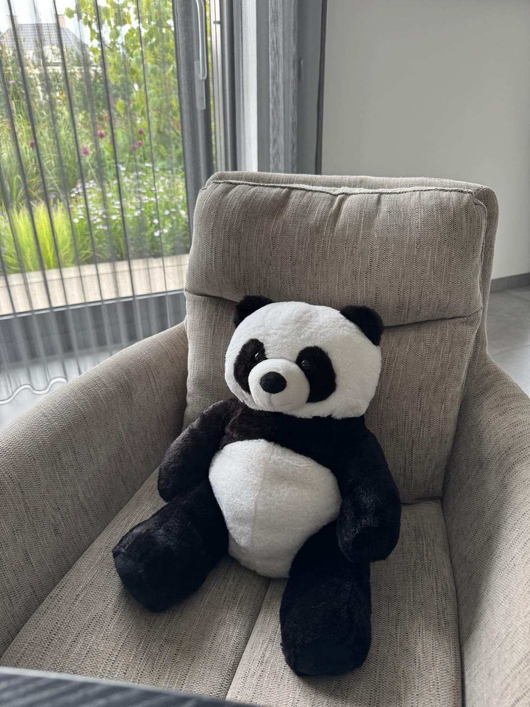 Customer photo review of Huggle Buddy Panda Verzwaringsknuffel (2kg)