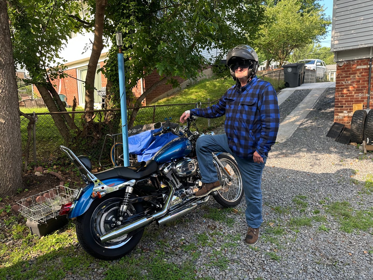 Customer photo review of FlexGuard Hydro® Protective Motorcycle Jeans (Bootcut Edition)