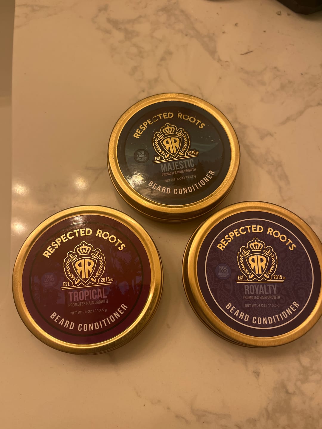 Customer photo review of Beard Conditioner - Majestic Scent