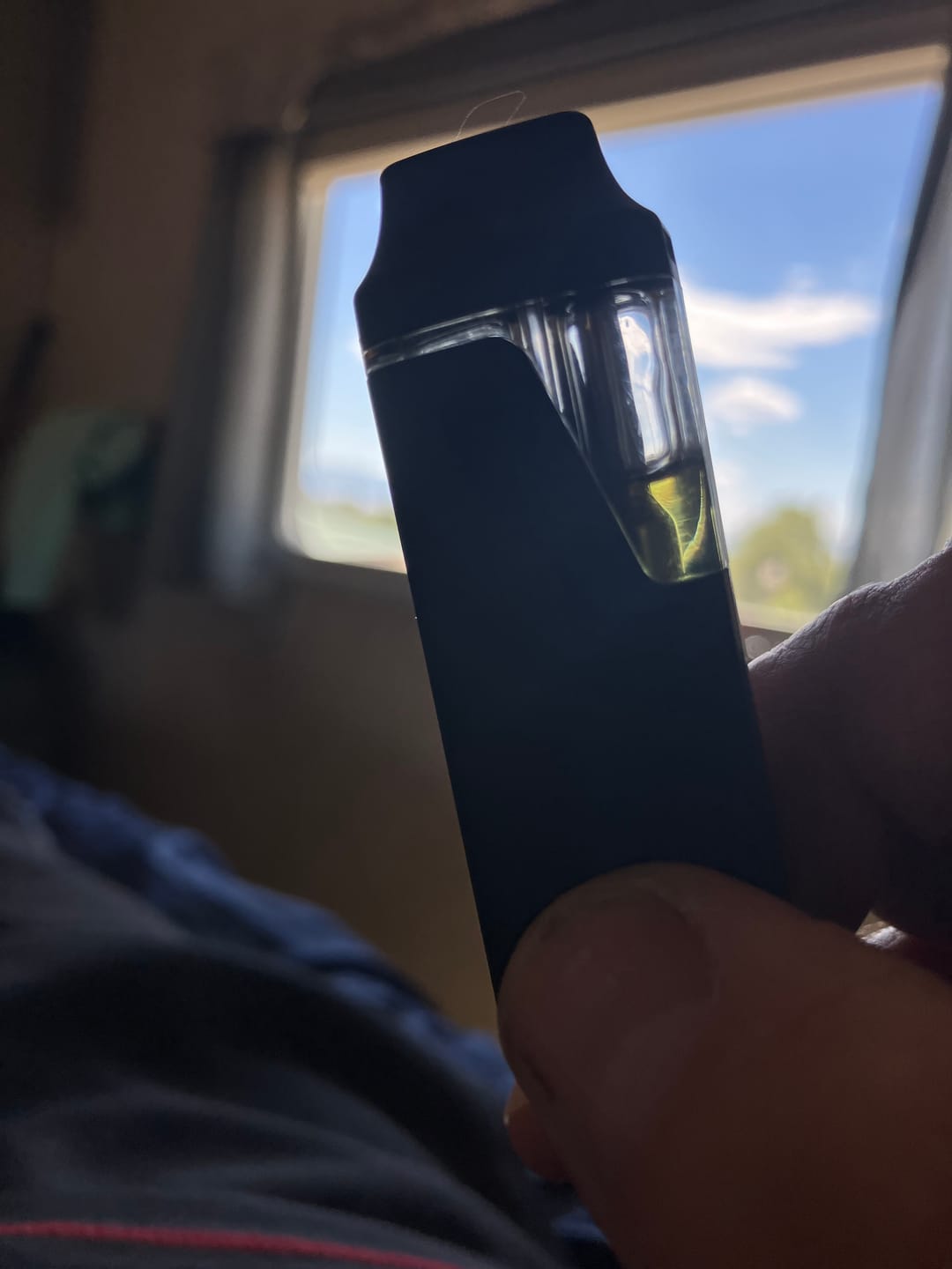 Customer photo review of PUR VYB - 2G THCa Live Resin Candy Runtz - Hybrid
